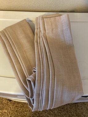 Twodrapes linen Textured Curtain Panel - Elegant Window Drapery